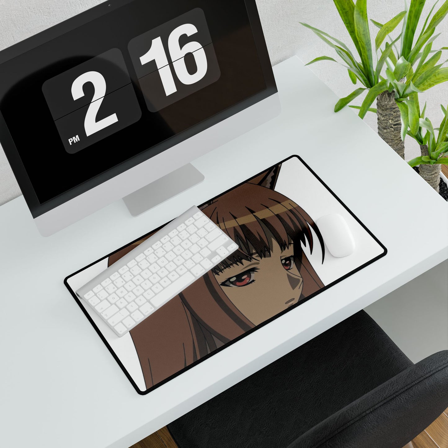 Anime Spice and Wolf Mouse Pad