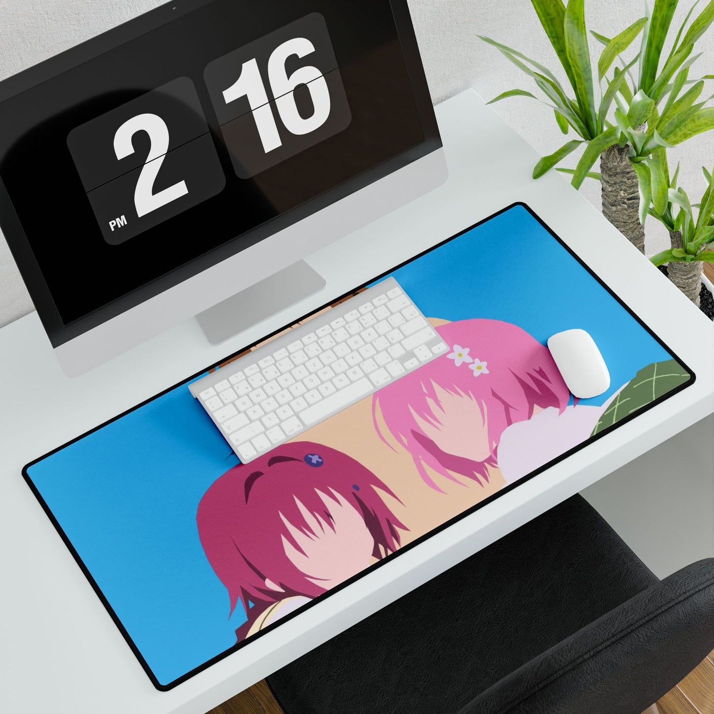 rito, momo y mea to love ru minimalist Mouse Pad