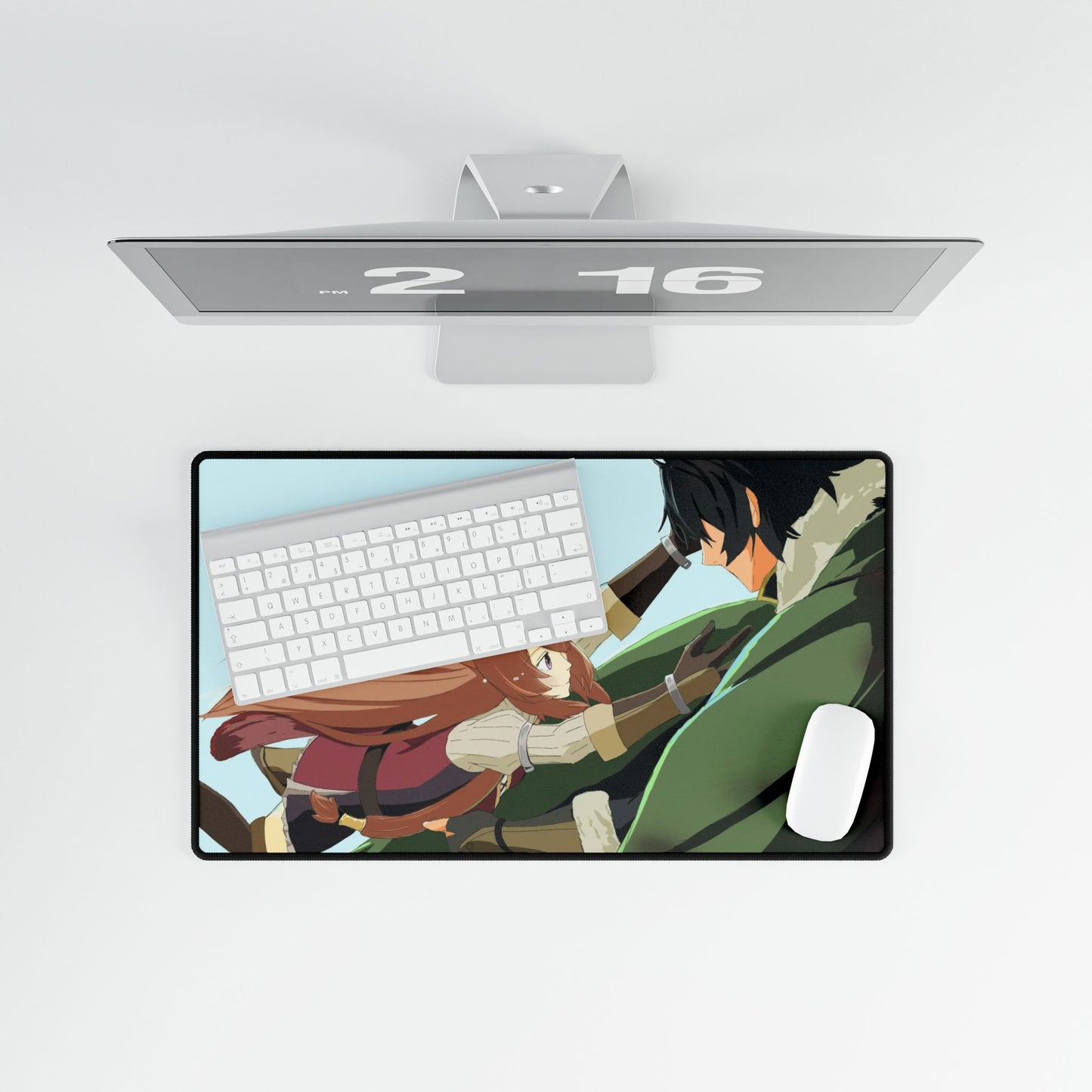 Raphtalia and Naofumi Mouse Pad
