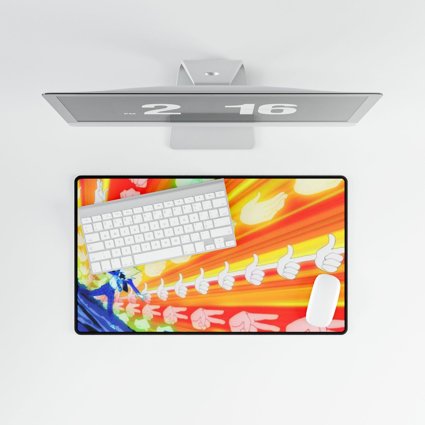 Power of Hand Signs Mouse Pad