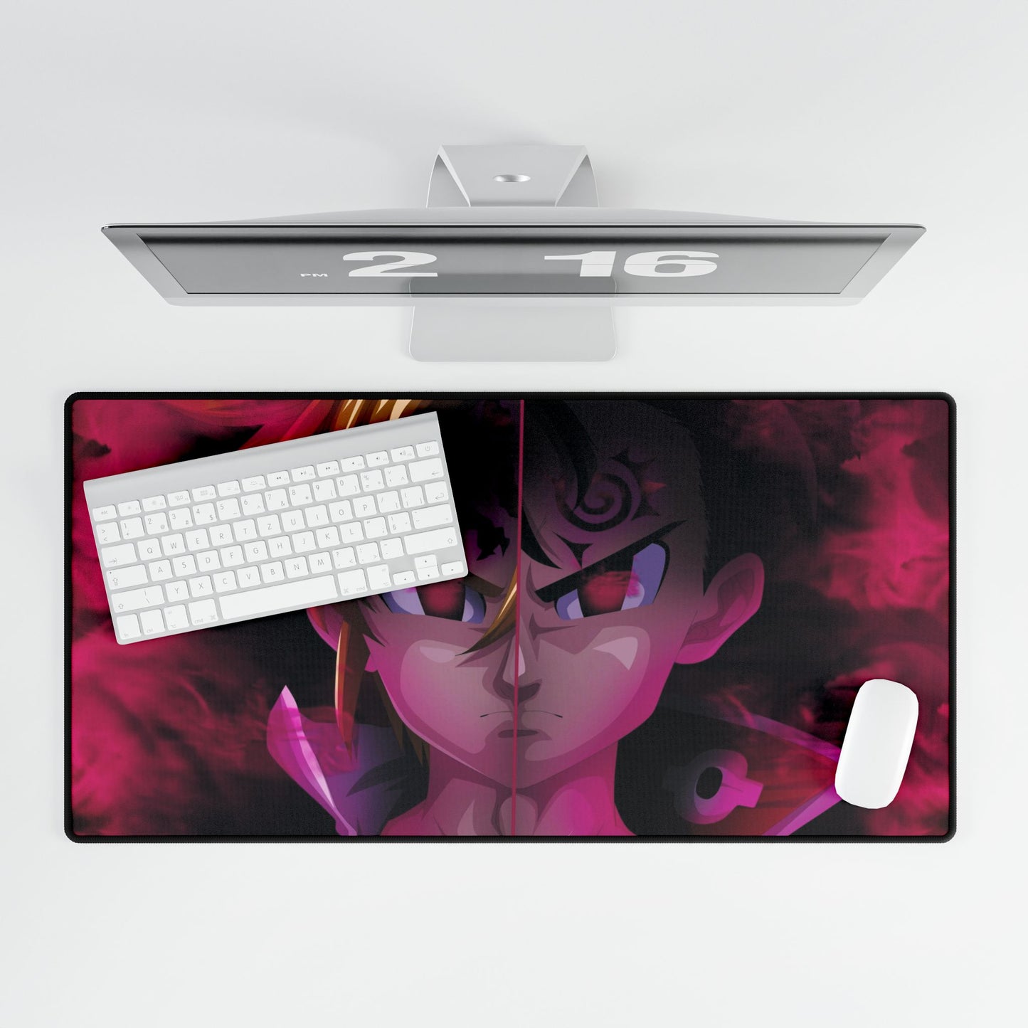 Meliodas and Zeldris Mouse Pad