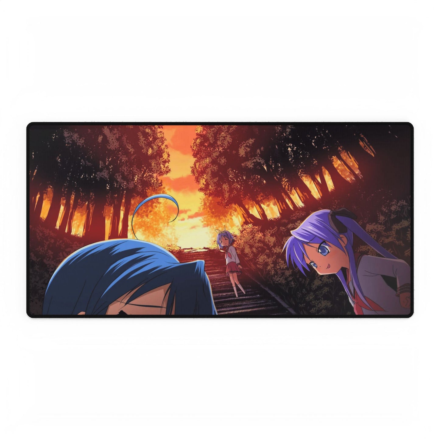 Lucky Star Konata Izumi, Kagami Hiiragi, Tsukasa Hiiragi Mouse Pad