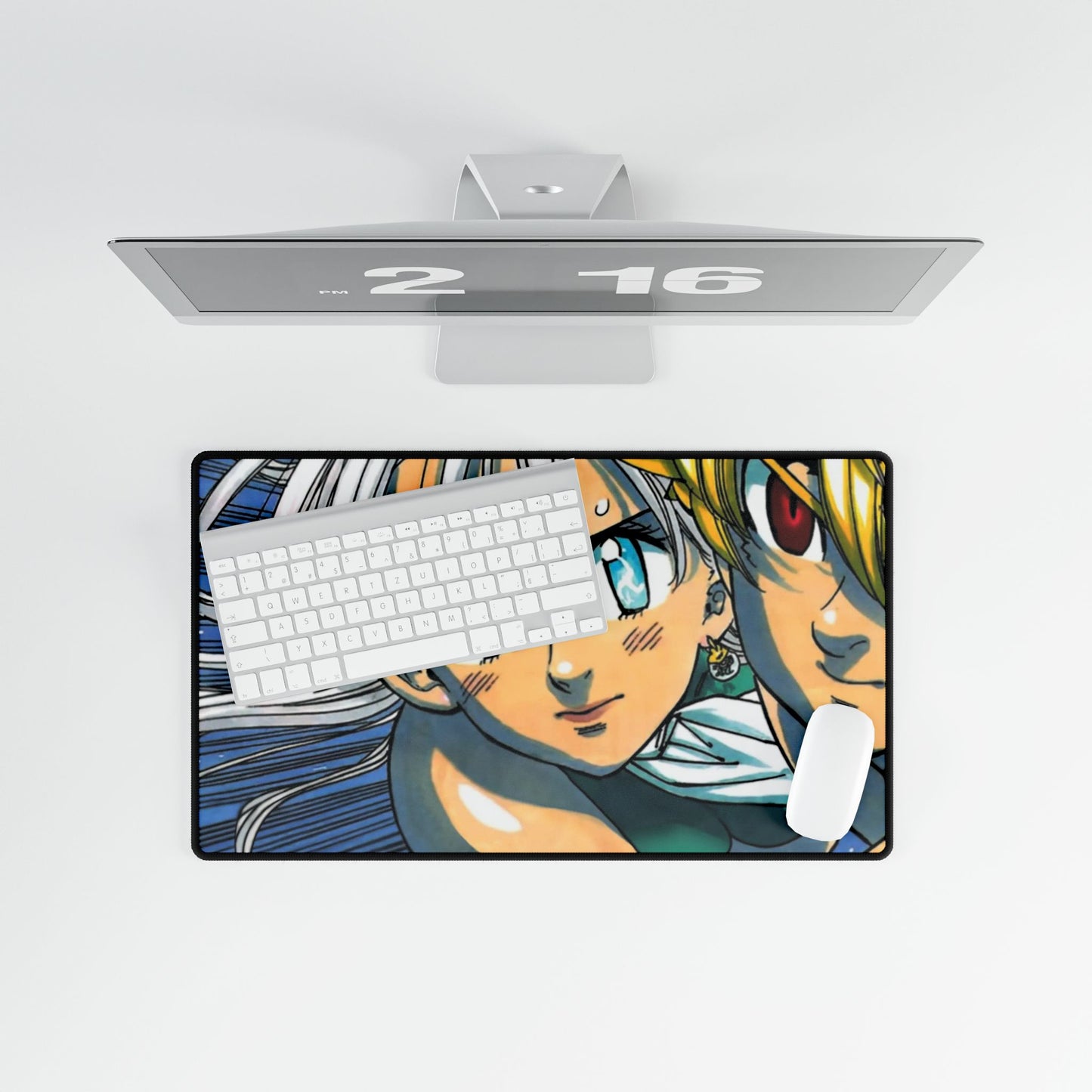 Meliodas And Elizabeth Fly Together Mouse Pad