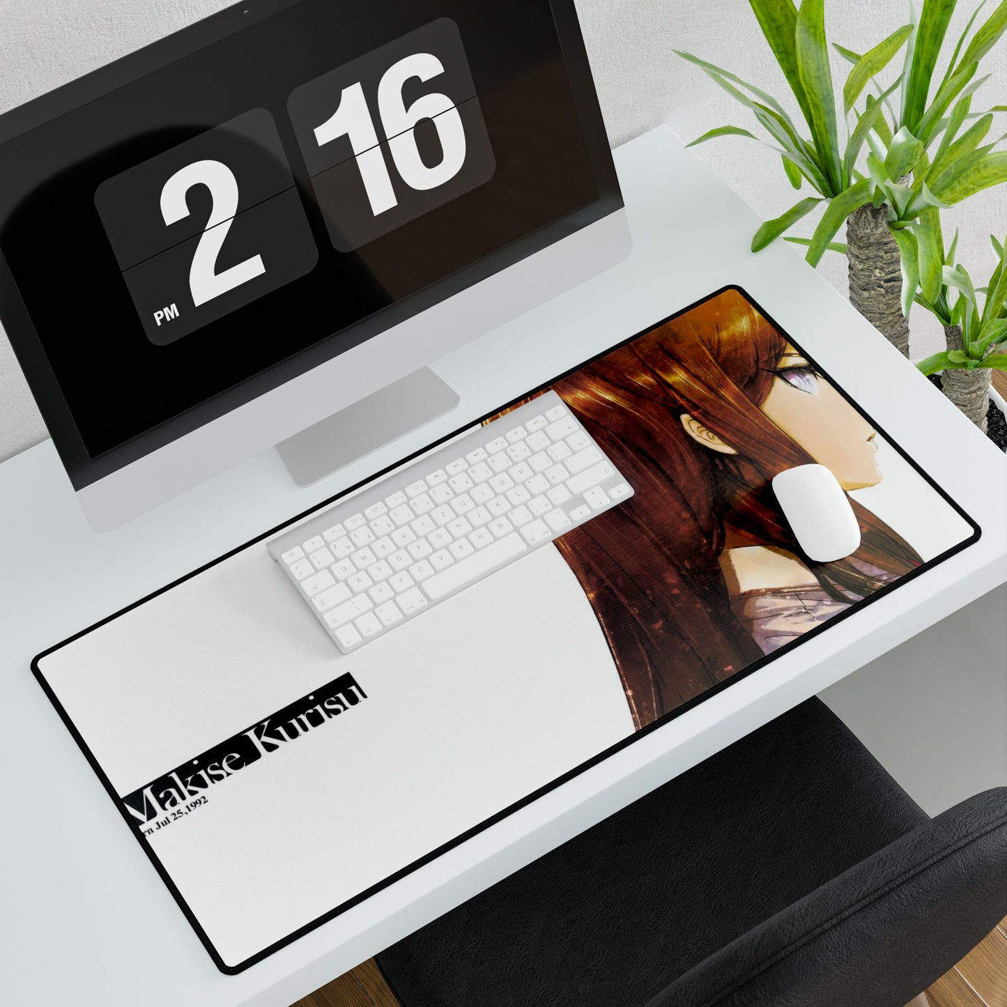 Makise Kurisu Mouse Pad