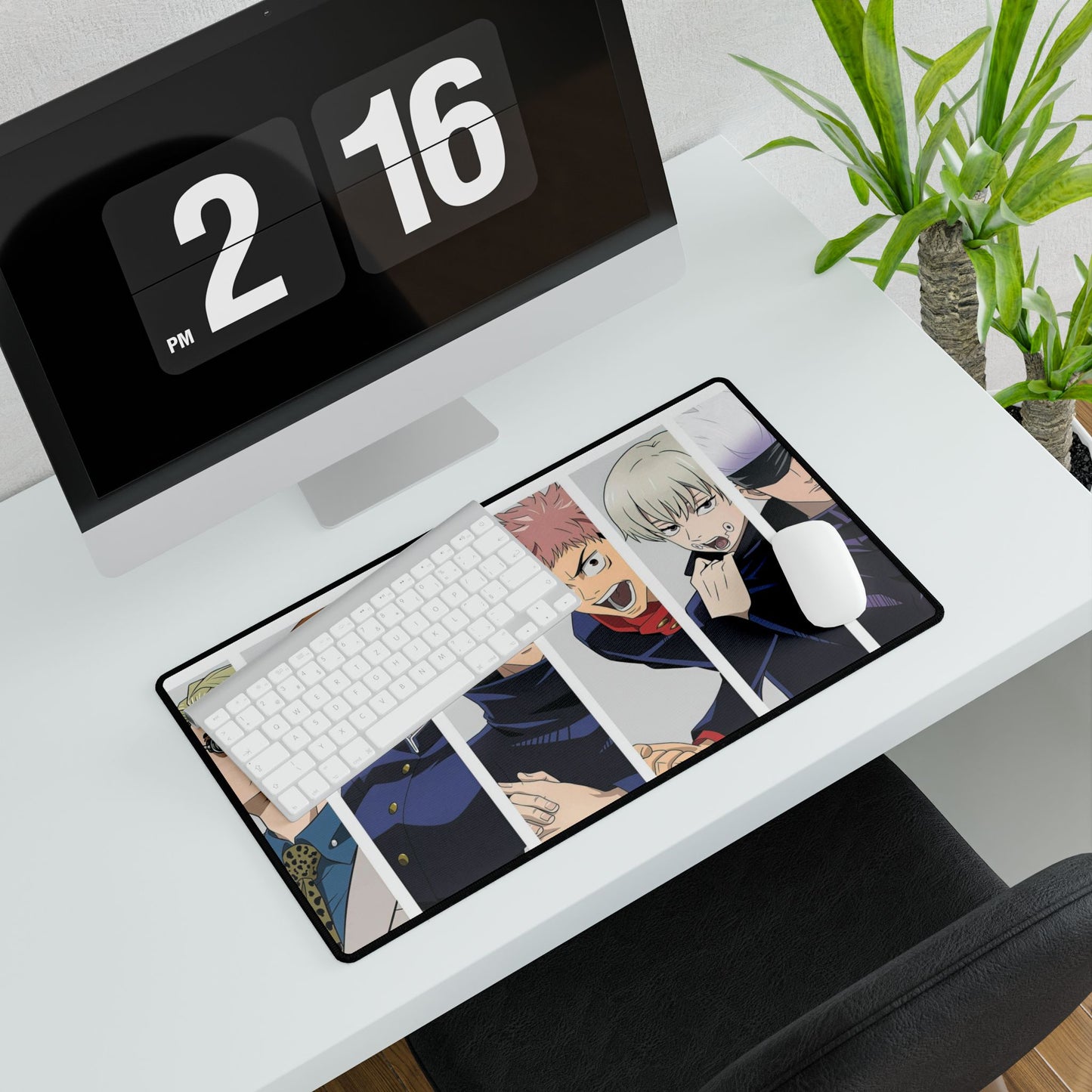 Nobara Kugisaki Satoru Gojo Kento Nanami Megumi Fushiguro Toge Inumaki and Yuji Itadori Mouse Pad