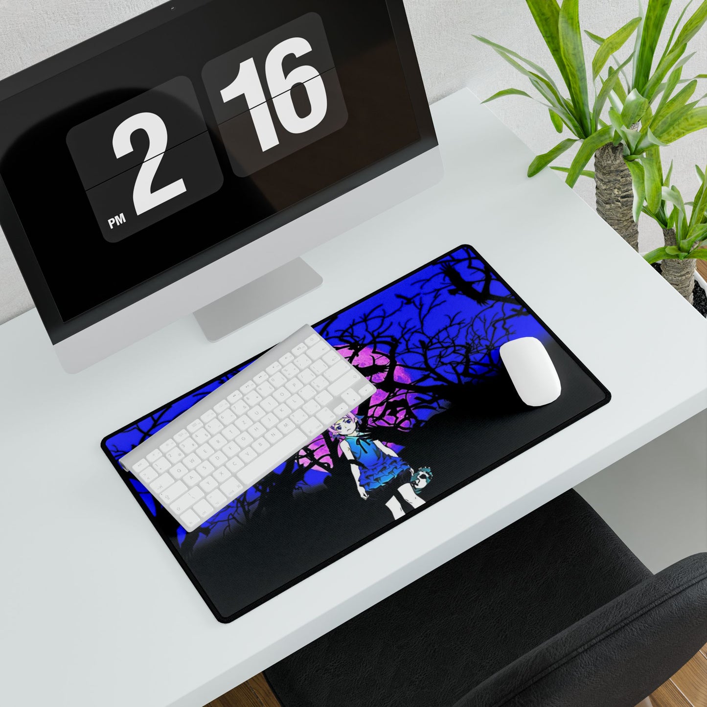 Violet Night Mouse Pad