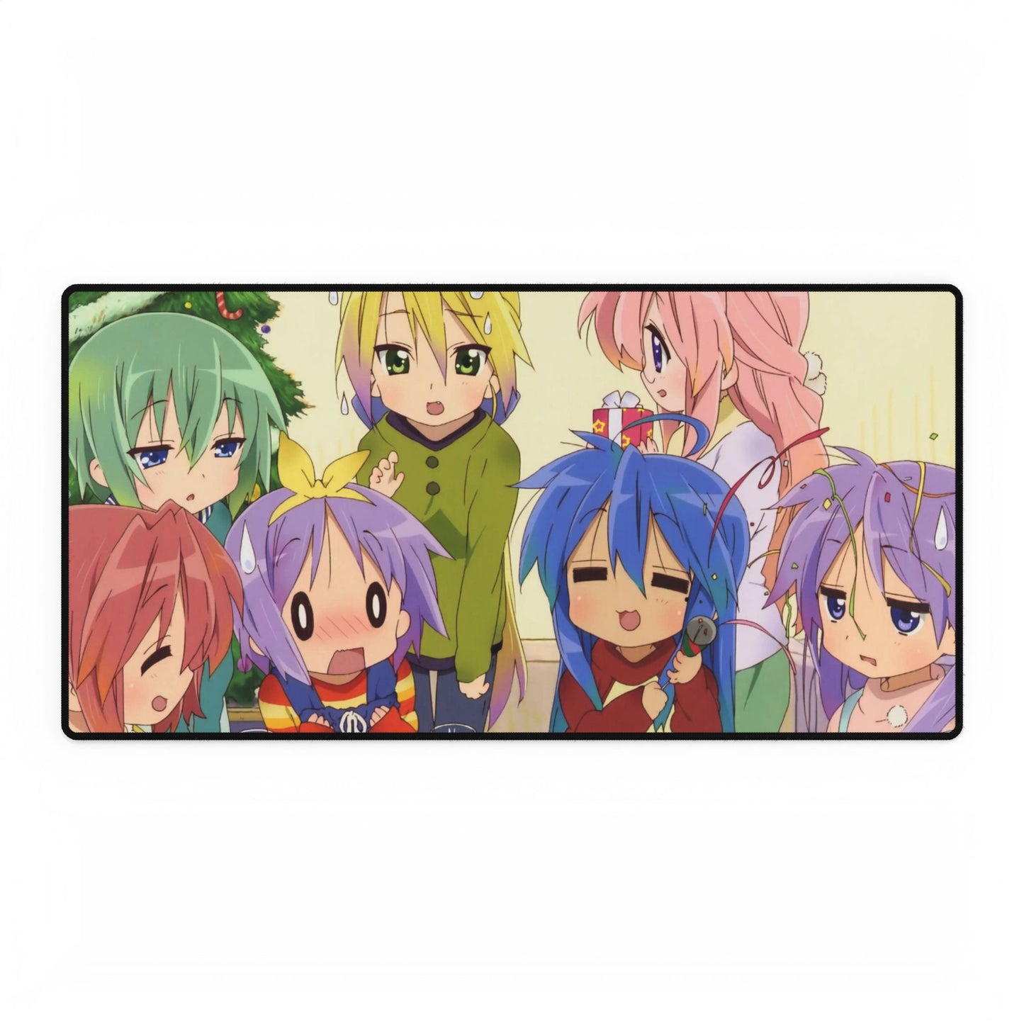 Lucky Star Konata Izumi, Kagami Hiiragi, Tsukasa Hiiragi, Miyuki Takara, Minami Iwasaki Mouse Pad