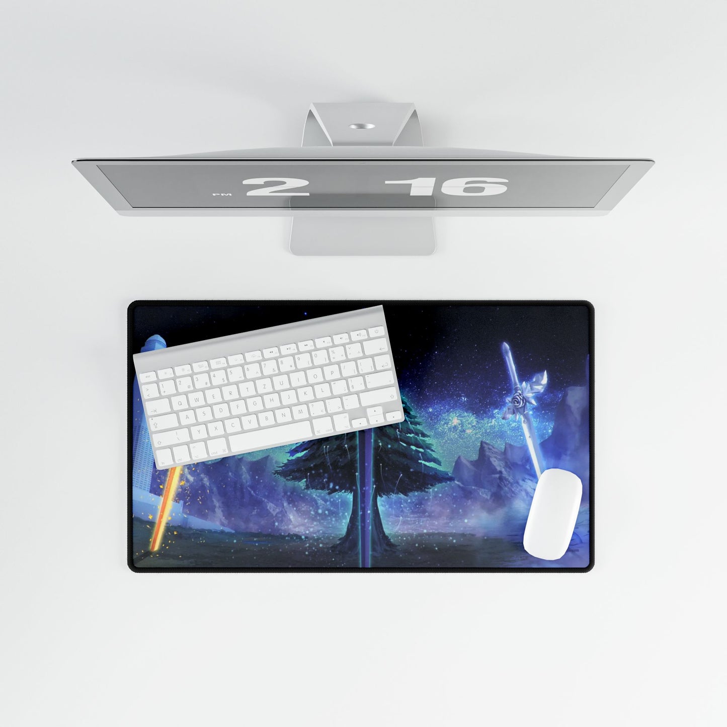 Kirito's, Eugeo's and Alice's swords Mouse Pad
