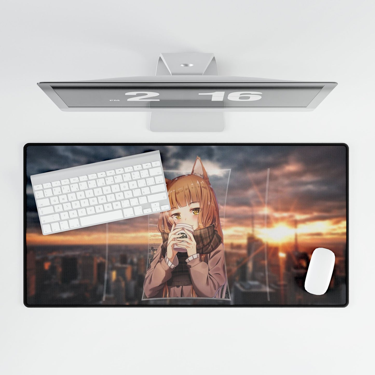 Anime Spice and Wolf Mouse Pad