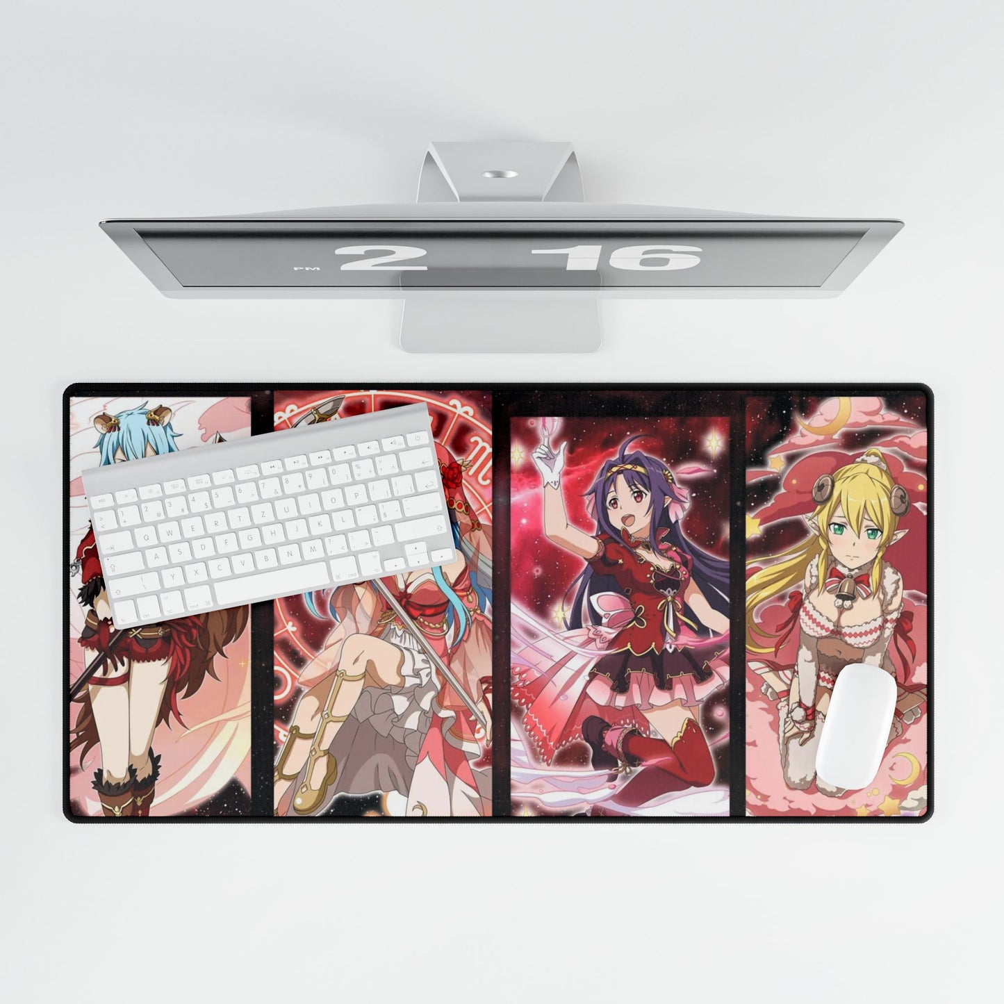 Memory Defrag Constellation Banner Mouse Pad