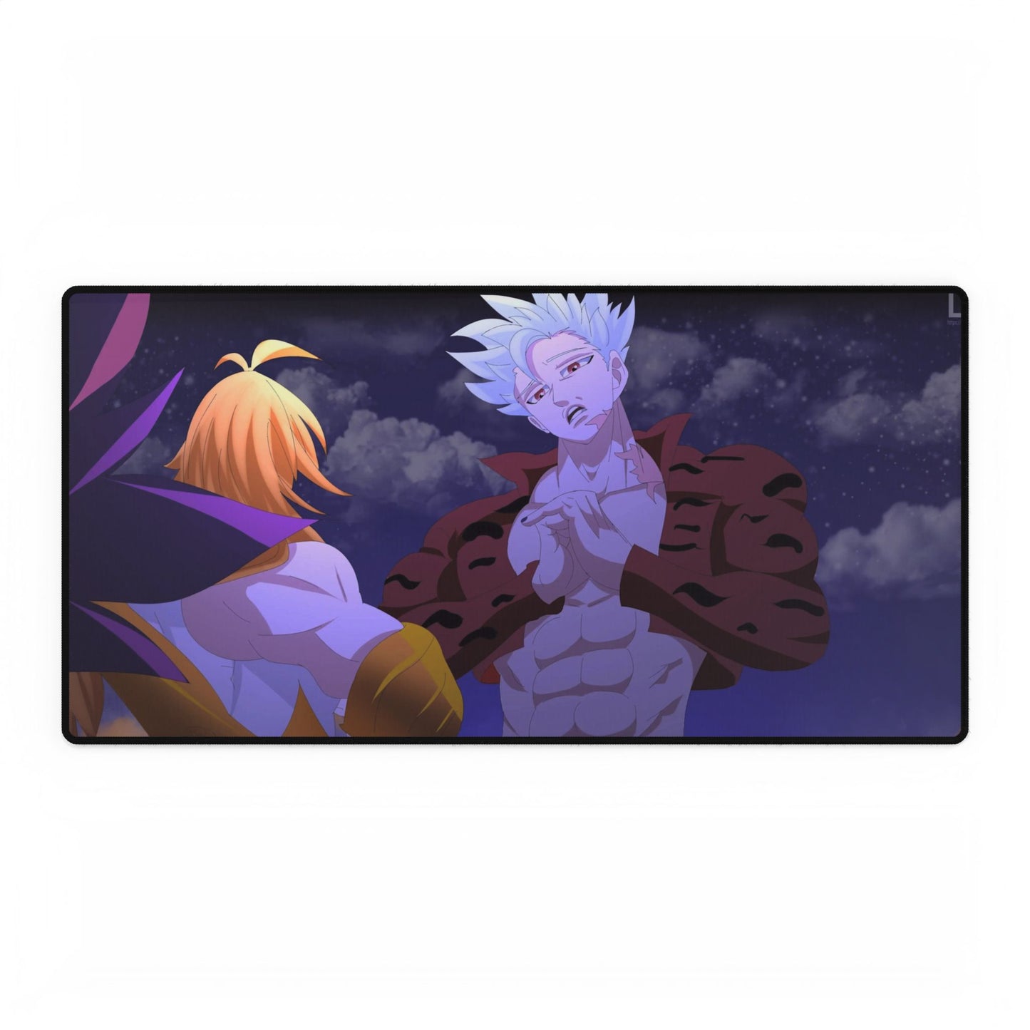 Ban Vs Meliodas ( Demon King) Mouse Pad