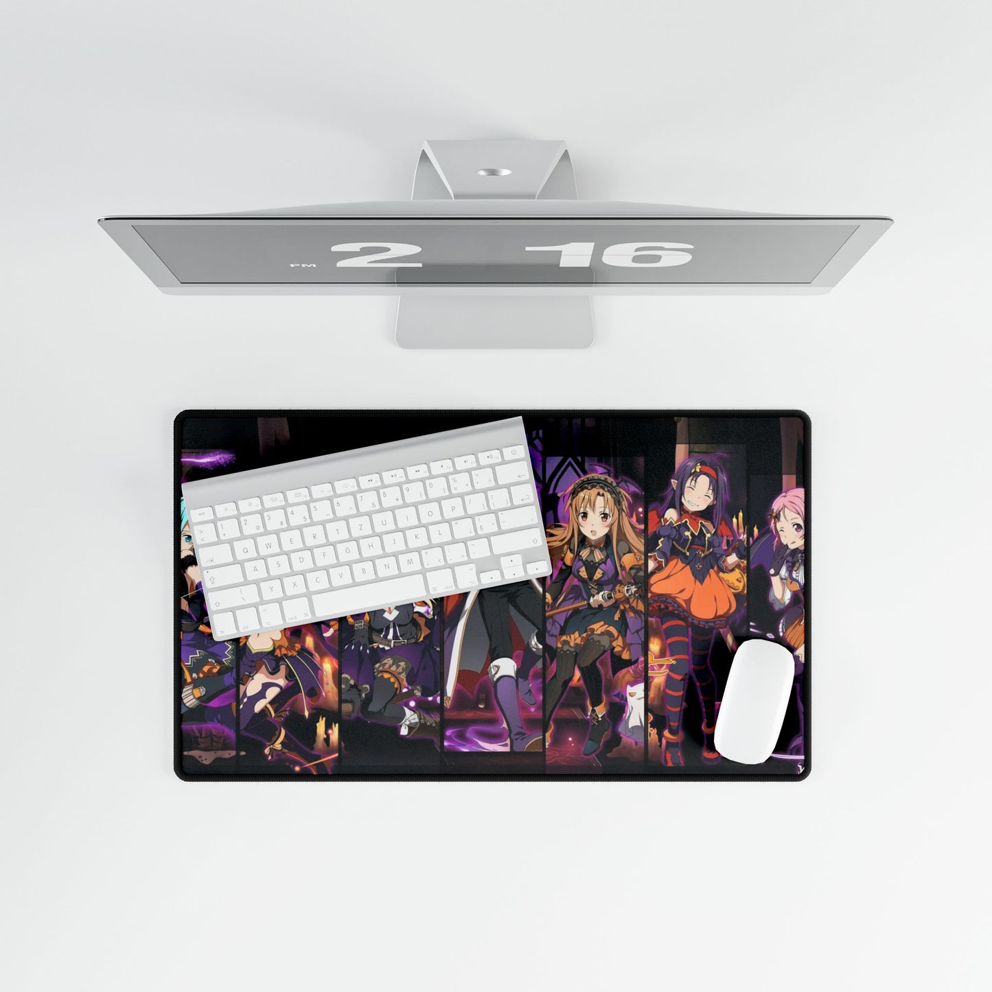 Memory Defrag Halloween Banner Mouse Pad
