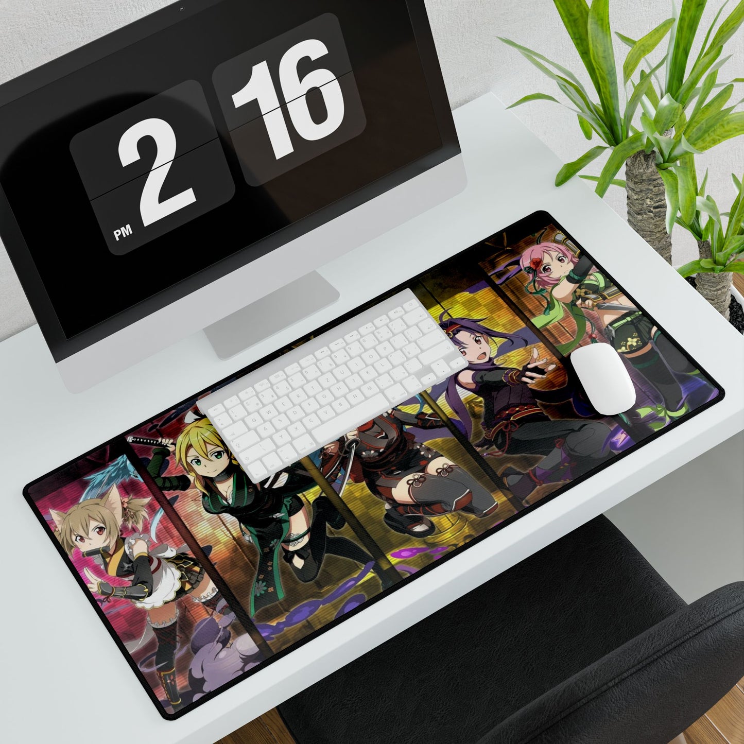 Memory Defrag Kunoichi Banner Mouse Pad