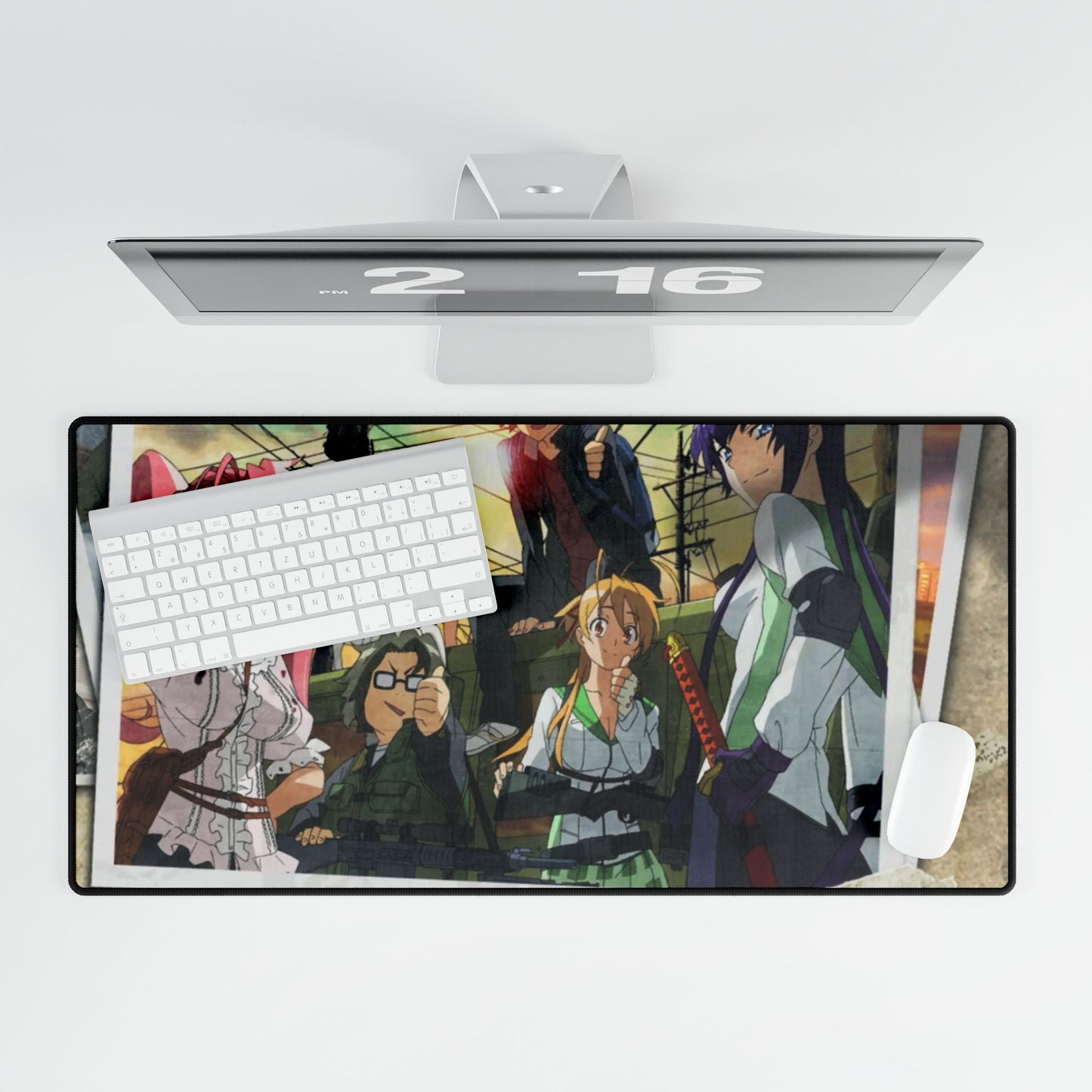 Anime Highschool Of The Dead Mouse Pad