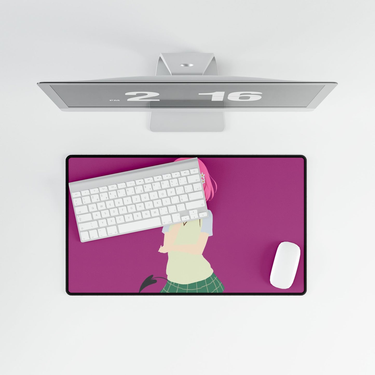 momo to love ru minimalist Mouse Pad