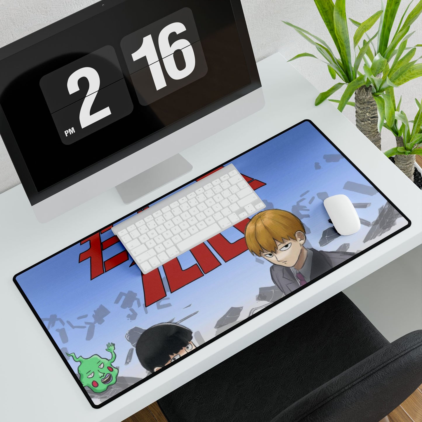 Mob Psycho 100 Arataka Reigen, Shigeo Kageyama Mouse Pad