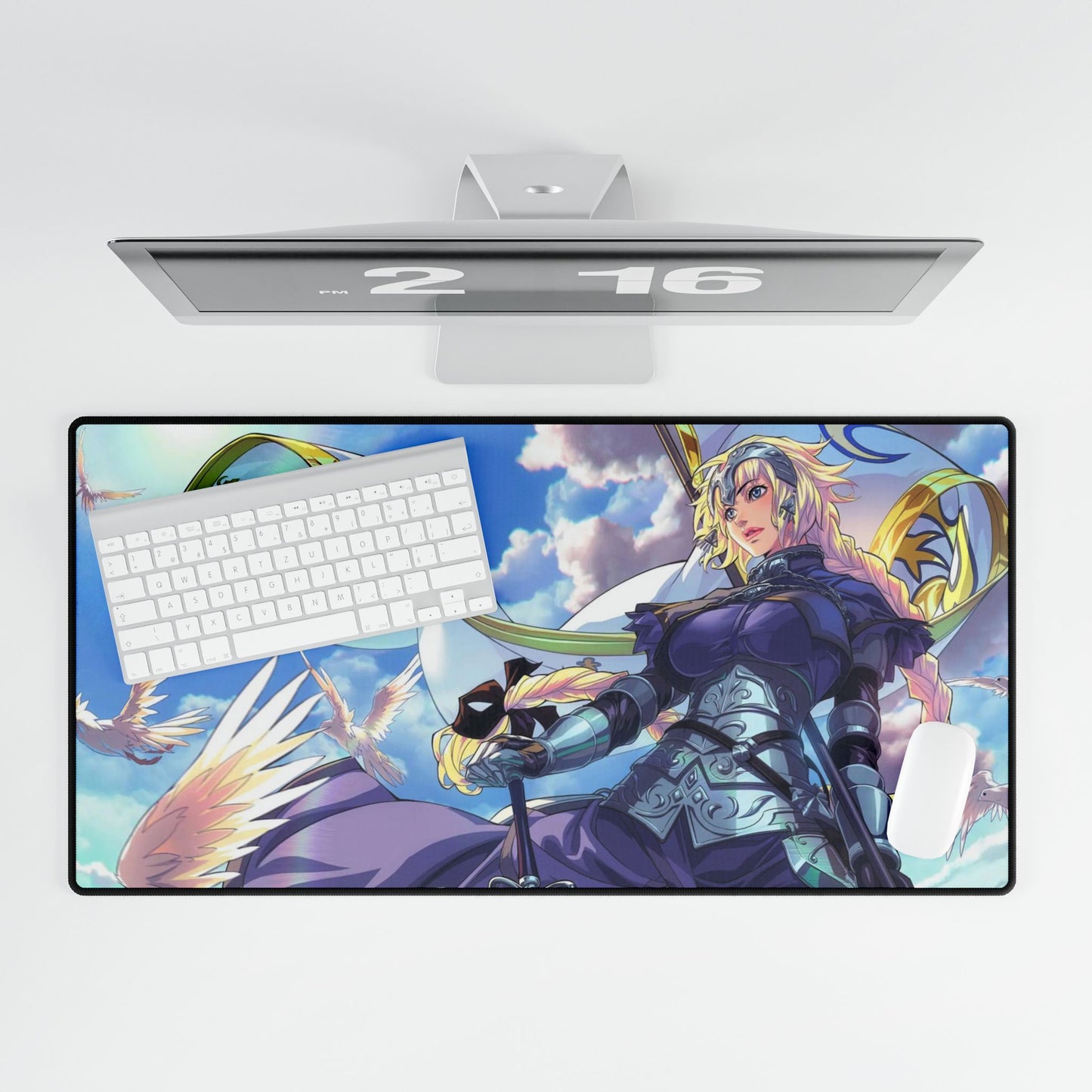 Ruler Jeanne d'arc Mouse Pad