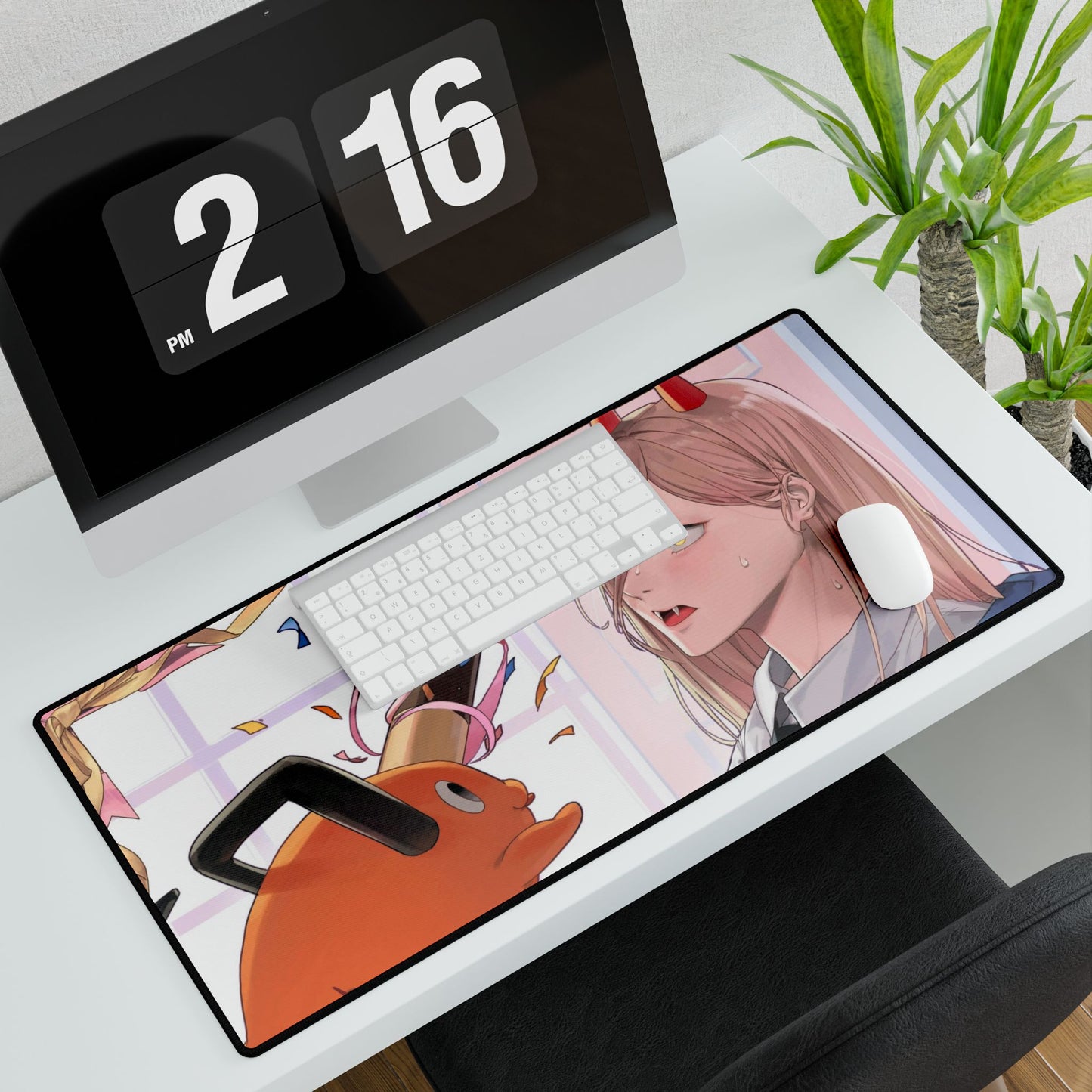 Pochita & Power Mouse Pad