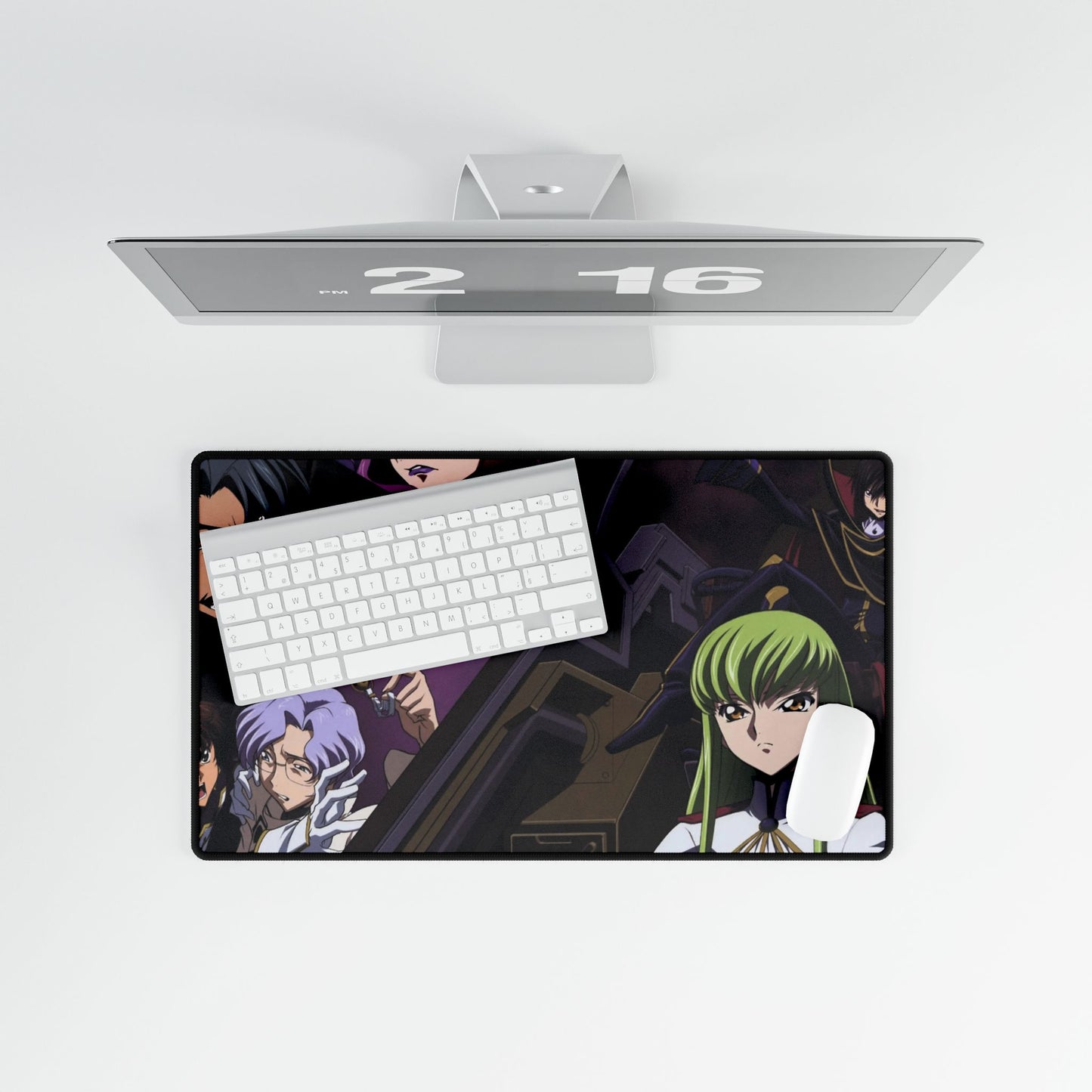 Code Geass Lelouch Lamperouge, Suzaku Kururugi, Jeremiah Gottwald, Lloyd Asplund, Cornelia Li Britannia Mouse Pad
