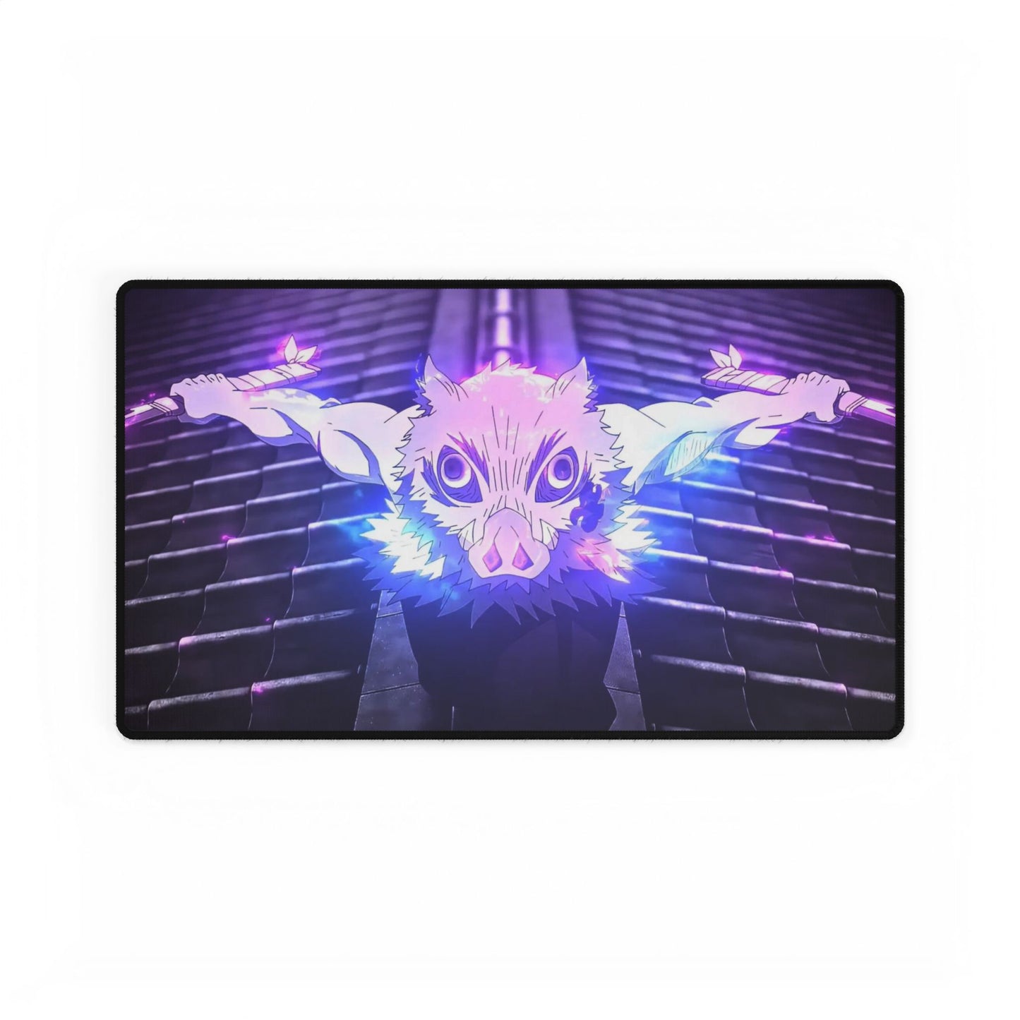 Inosuke dual sword Mouse Pad