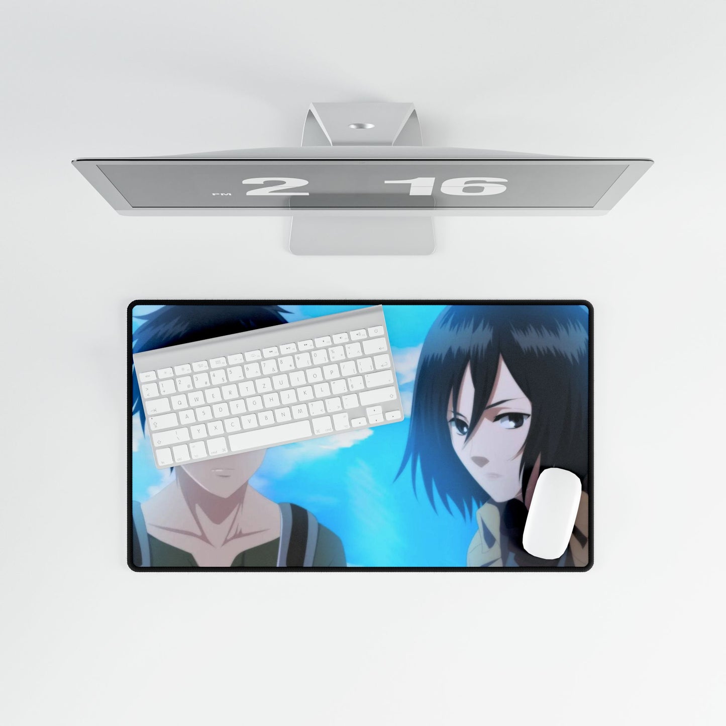 Eren and Mikasa Mouse Pad