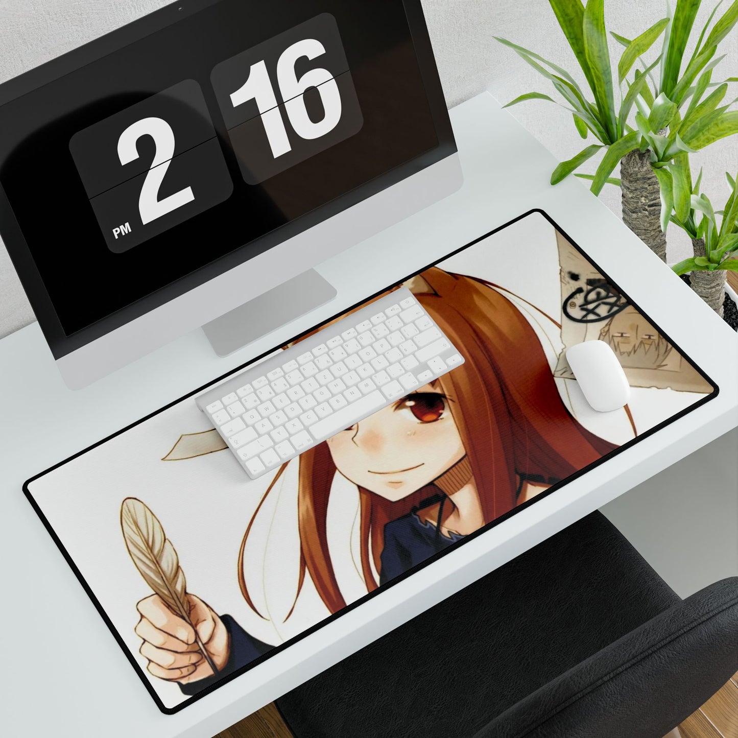 Anime Spice and Wolf Mouse Pad
