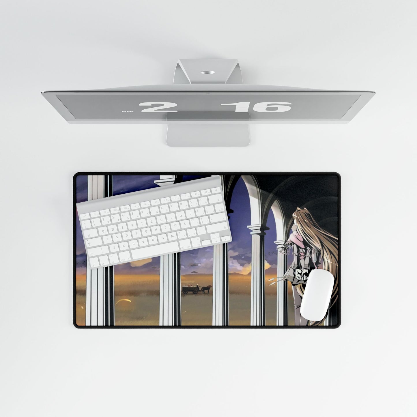 Anime Spice and Wolf Mouse Pad
