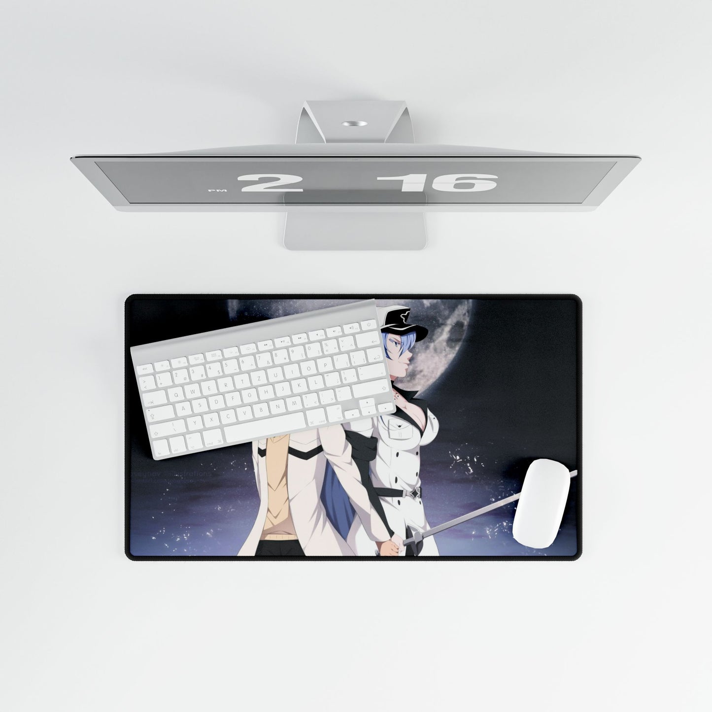 Tatsumi and esdeath Mouse Pad