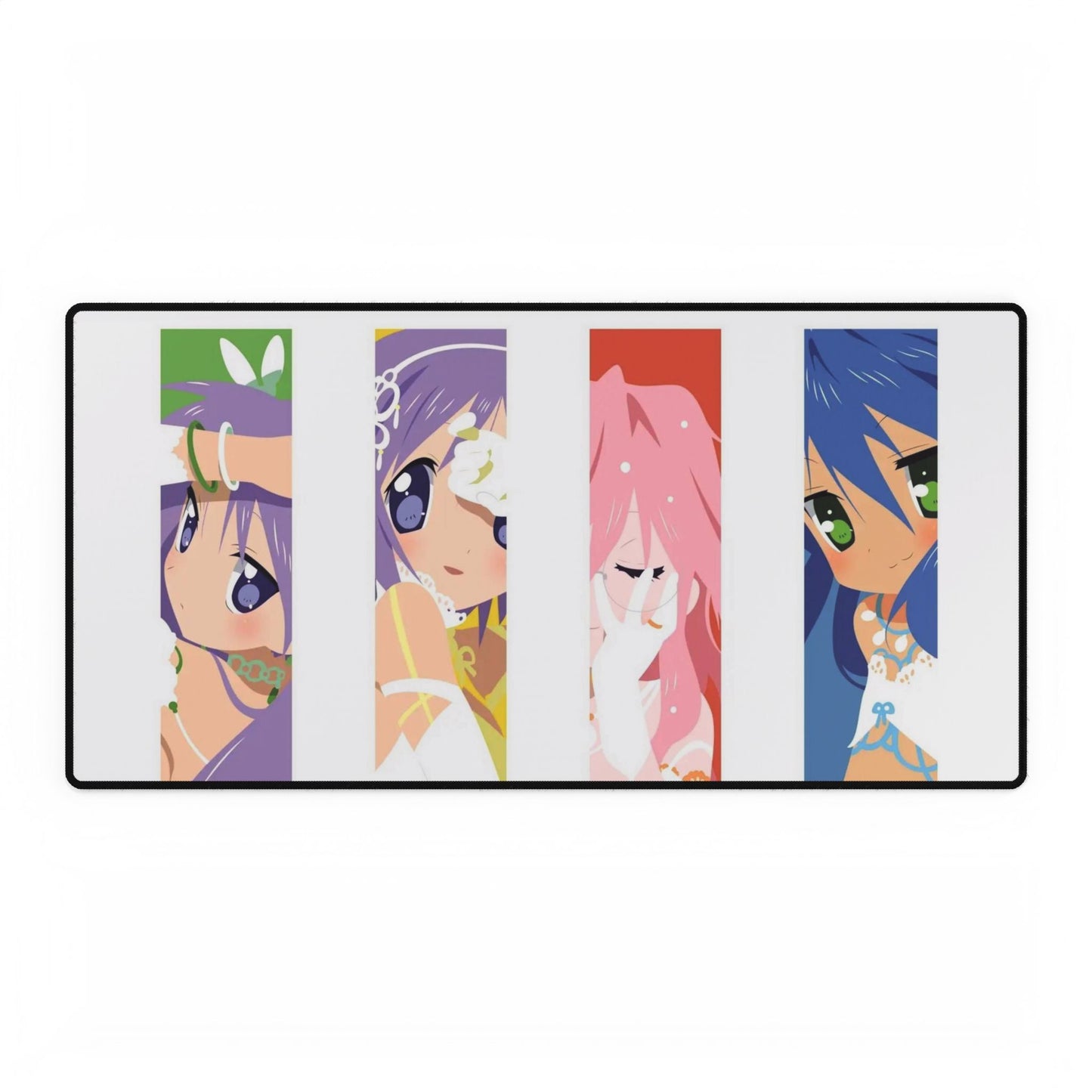 Lucky Star Konata Izumi, Kagami Hiiragi, Tsukasa Hiiragi, Miyuki Takara Mouse Pad