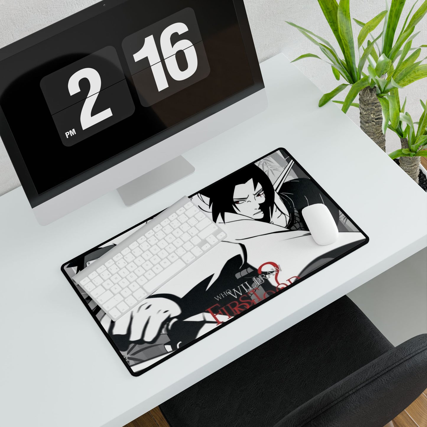 Who Will Draw First Blood Mouse Pad