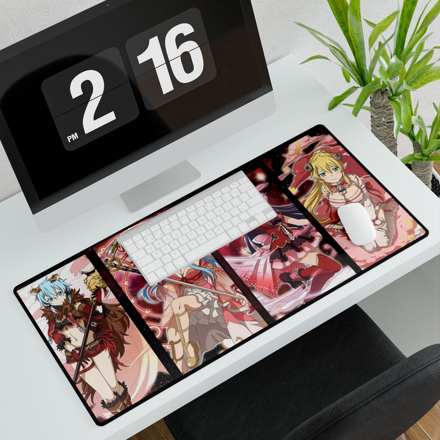 Memory Defrag Constellation Banner Mouse Pad