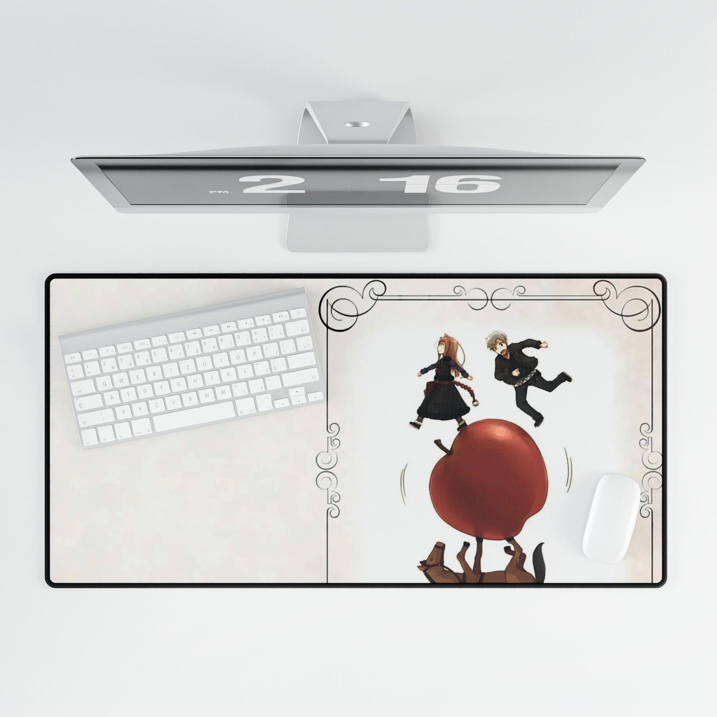 Anime Spice and Wolfr Mouse Pad