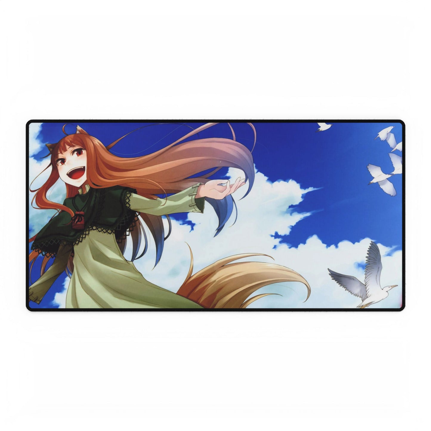 Anime Spice and Wolf Mouse Pad