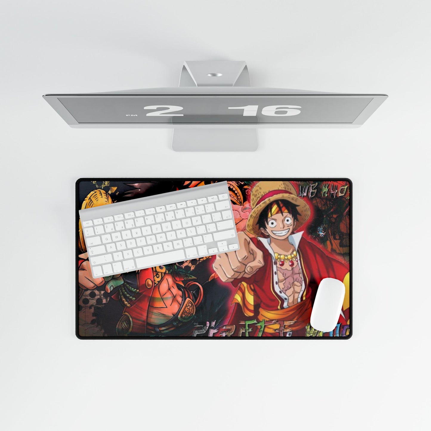 Pirate King Monkeyy D. Luffy by WB KHOSKI Mouse Pad