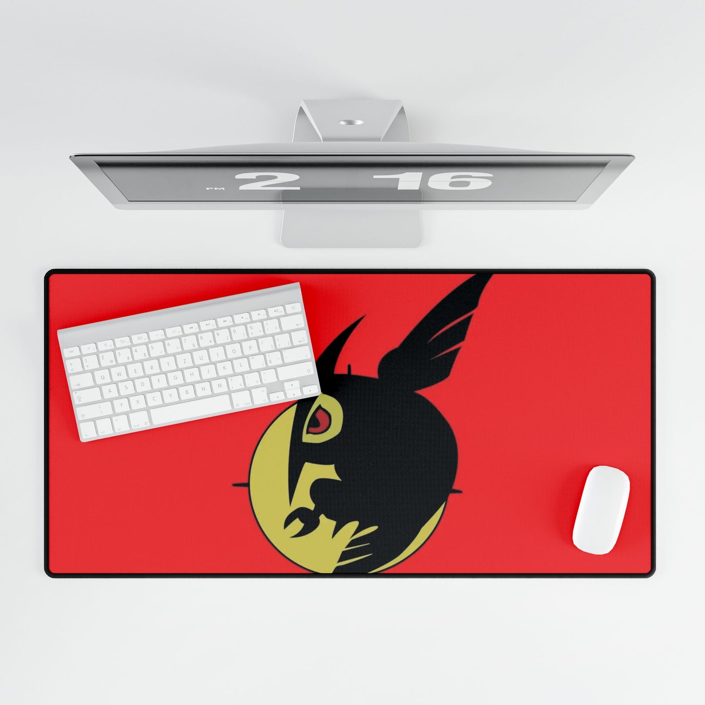Night Raid logo with red background Mouse Pad