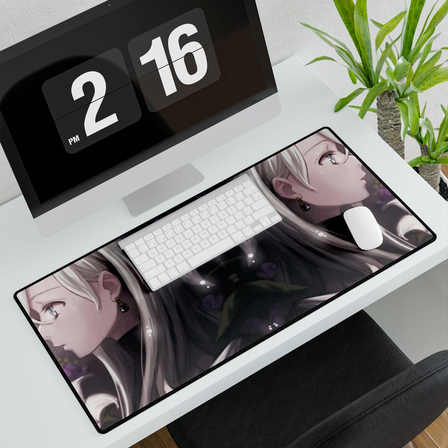 Elizabeth Dual Monitor Mouse Pad