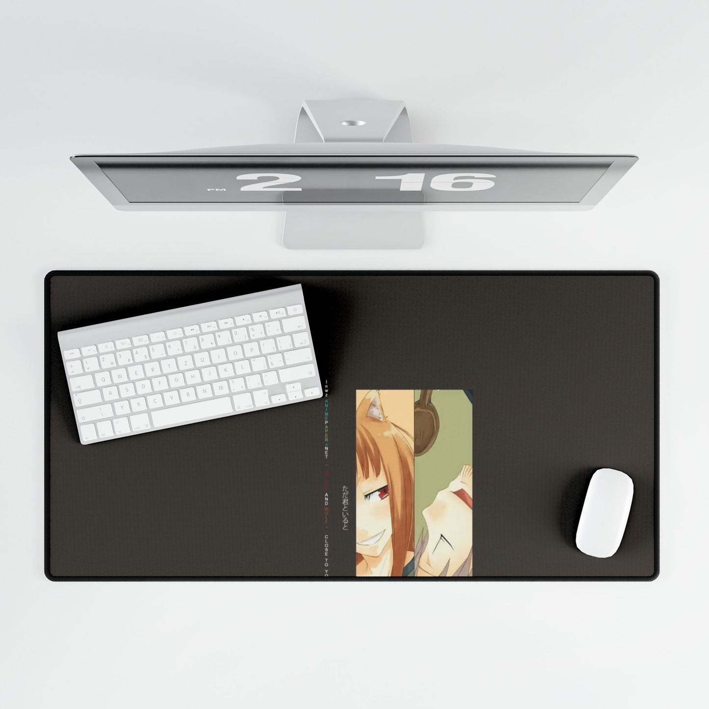 Anime Spice and Wolfr Mouse Pad