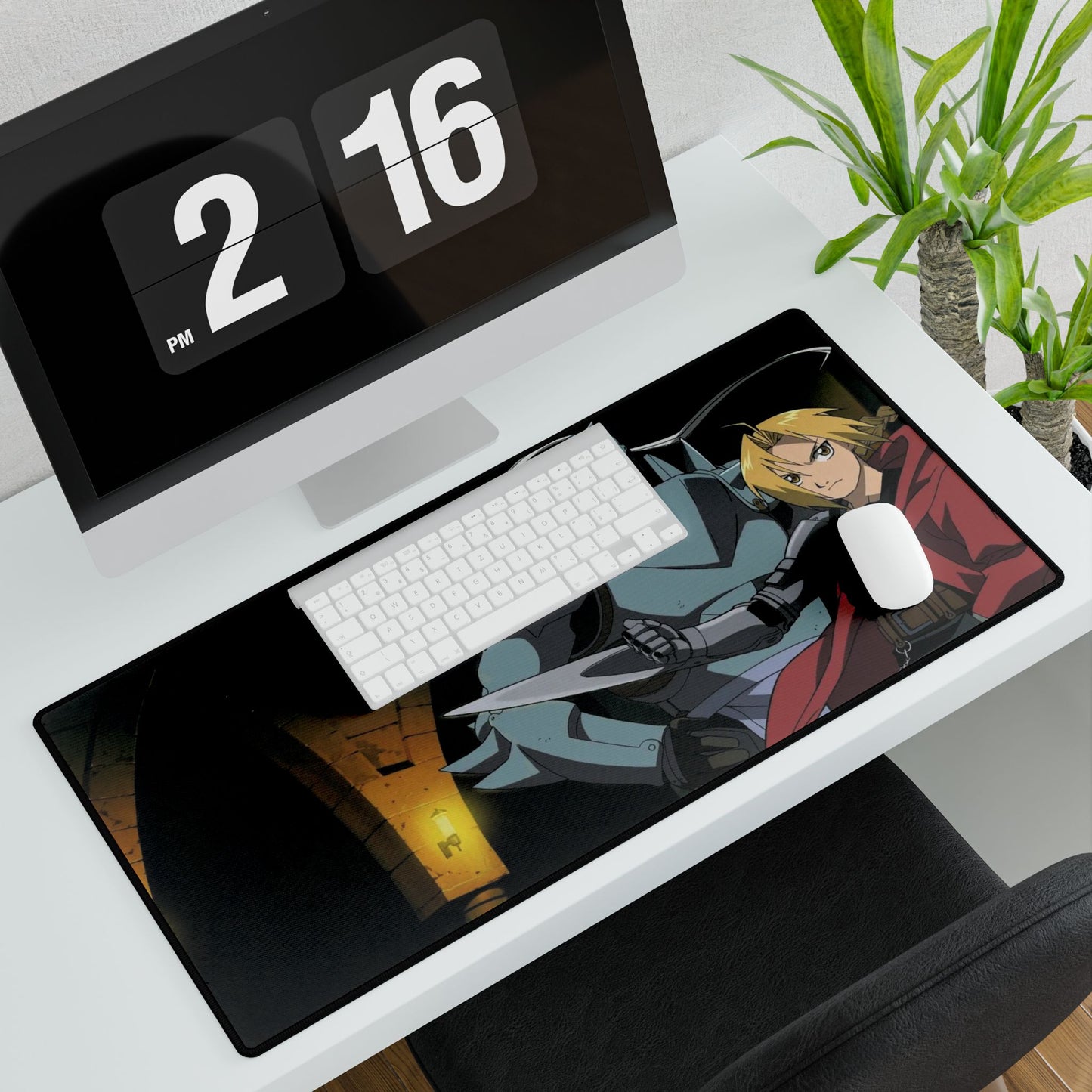 the Elric brothers Mouse Pad