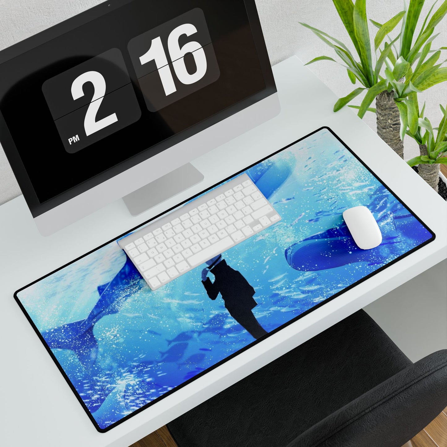 Satoru Gojo Aquarium Mouse Pad