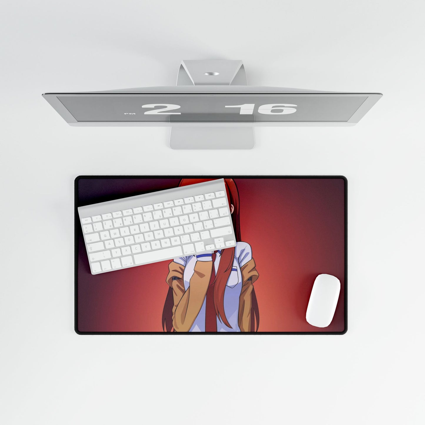 Makise Kurisu Mouse Pad
