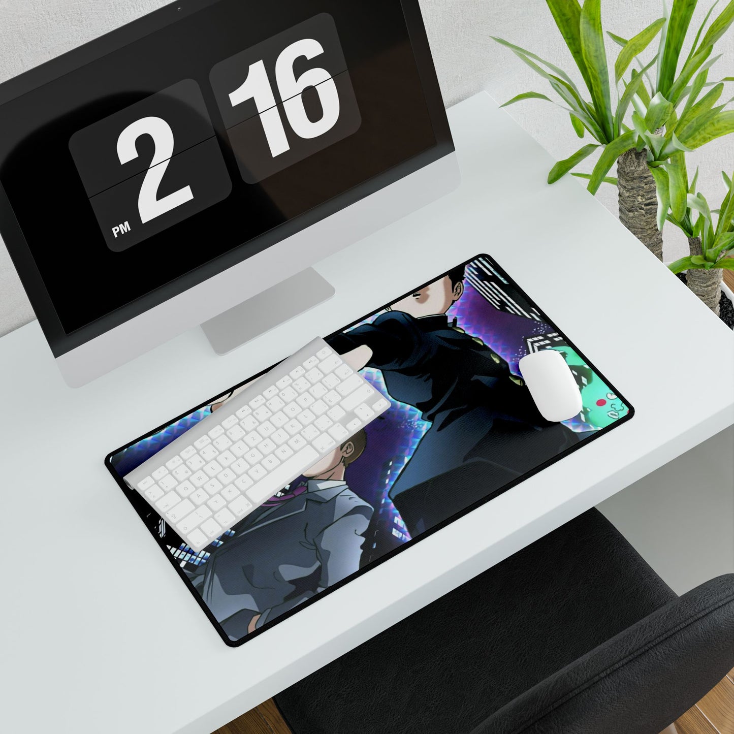 Mob Psycho 100 Arataka Reigen, Shigeo Kageyama, Ekubo Mouse Pad