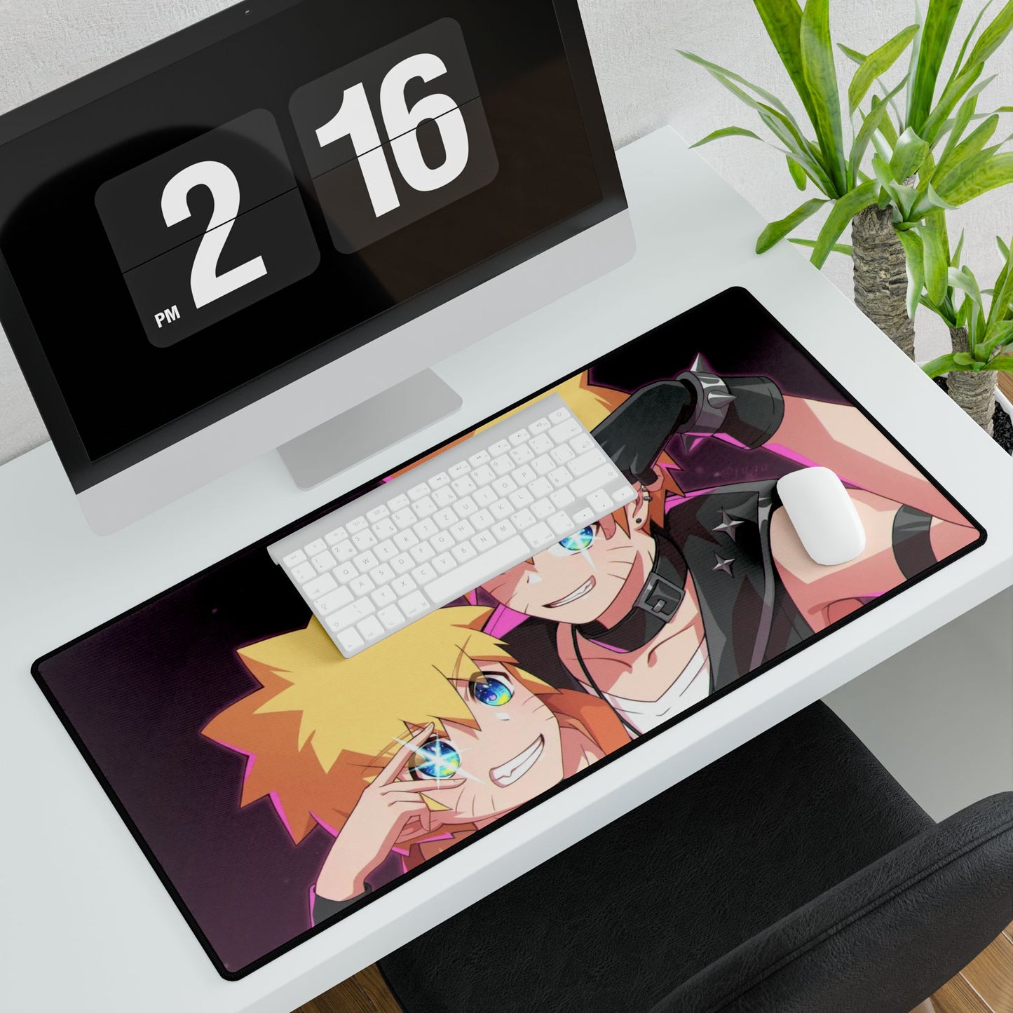 Naruto Uzumaki & Boruto Uzumaki Mouse Pad