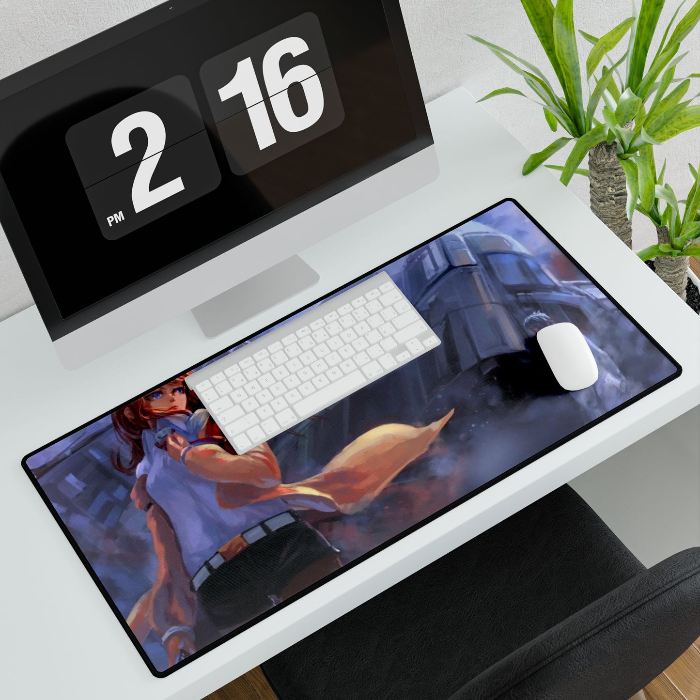 Makise Kurisu Mouse Pad