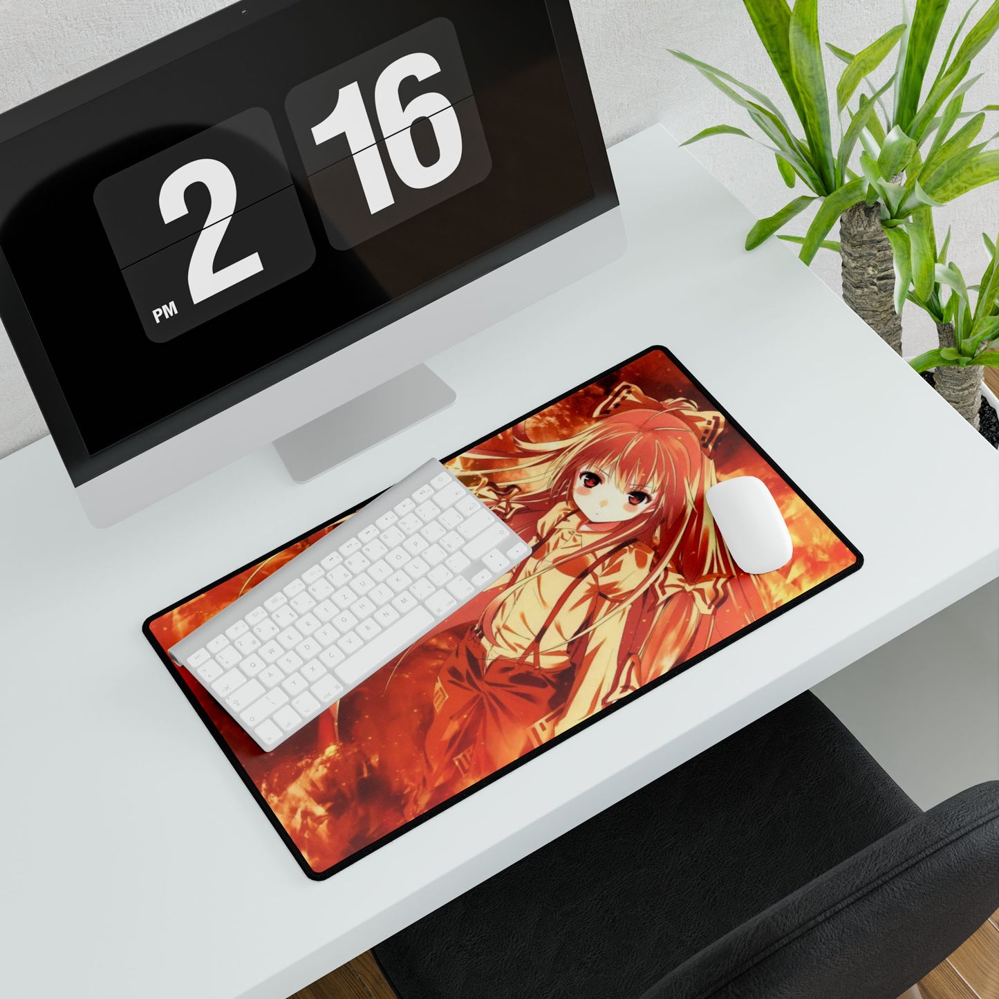 Flames of The Sky Mouse Pad