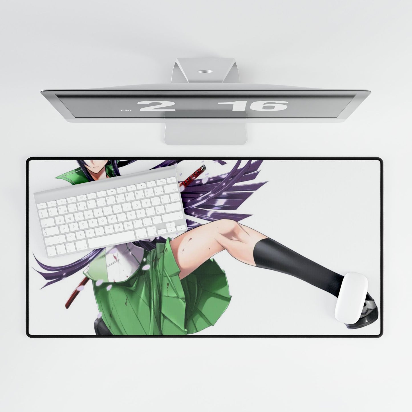 Saeko Busujima Render Mouse Pad