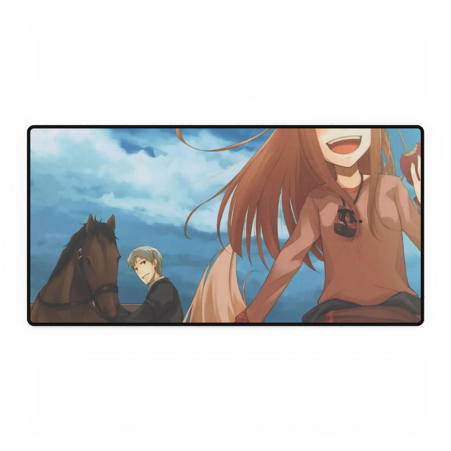 Anime Spice and Wolf Mouse Pad