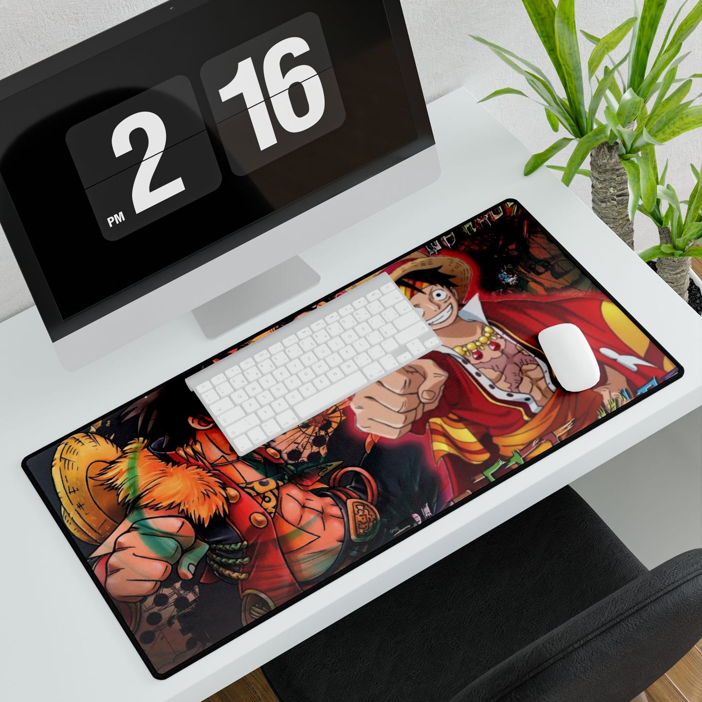 Pirate King Monkeyy D. Luffy by WB KHOSKI Mouse Pad