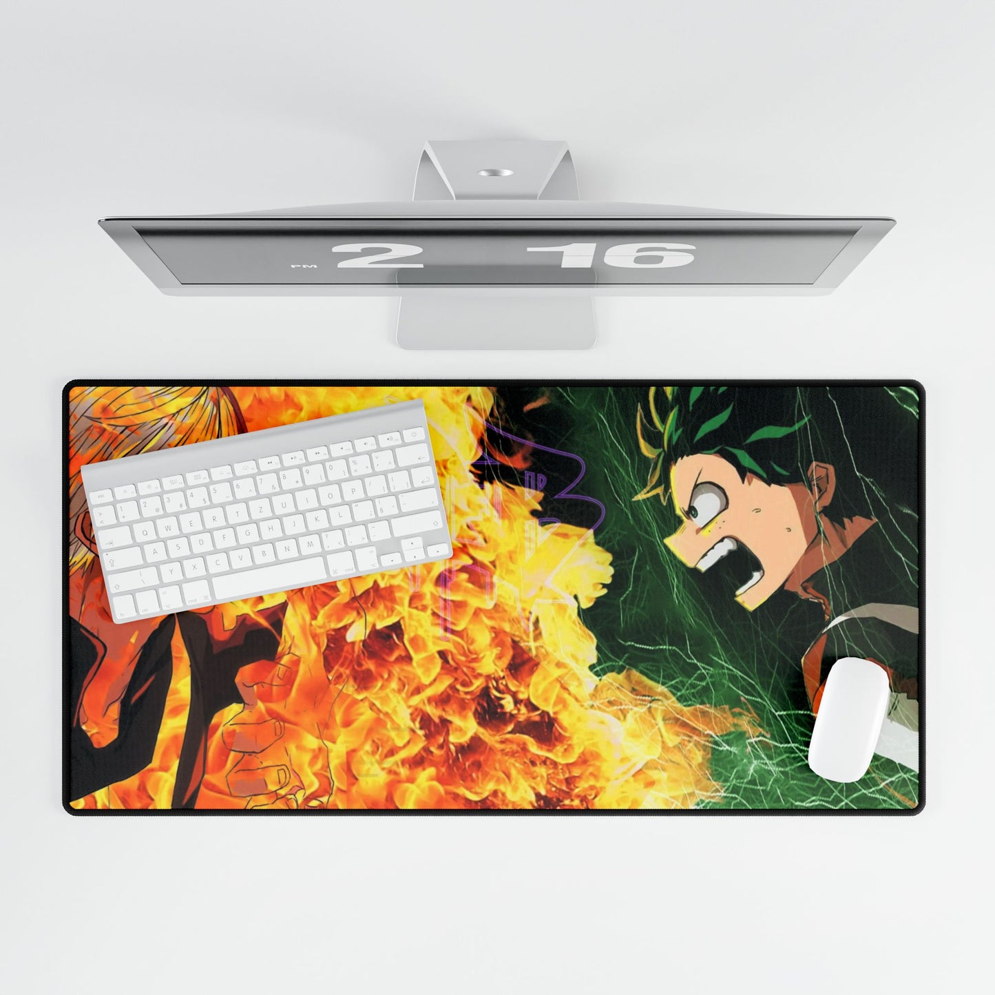 Deku vs Todoroki Mouse Pad