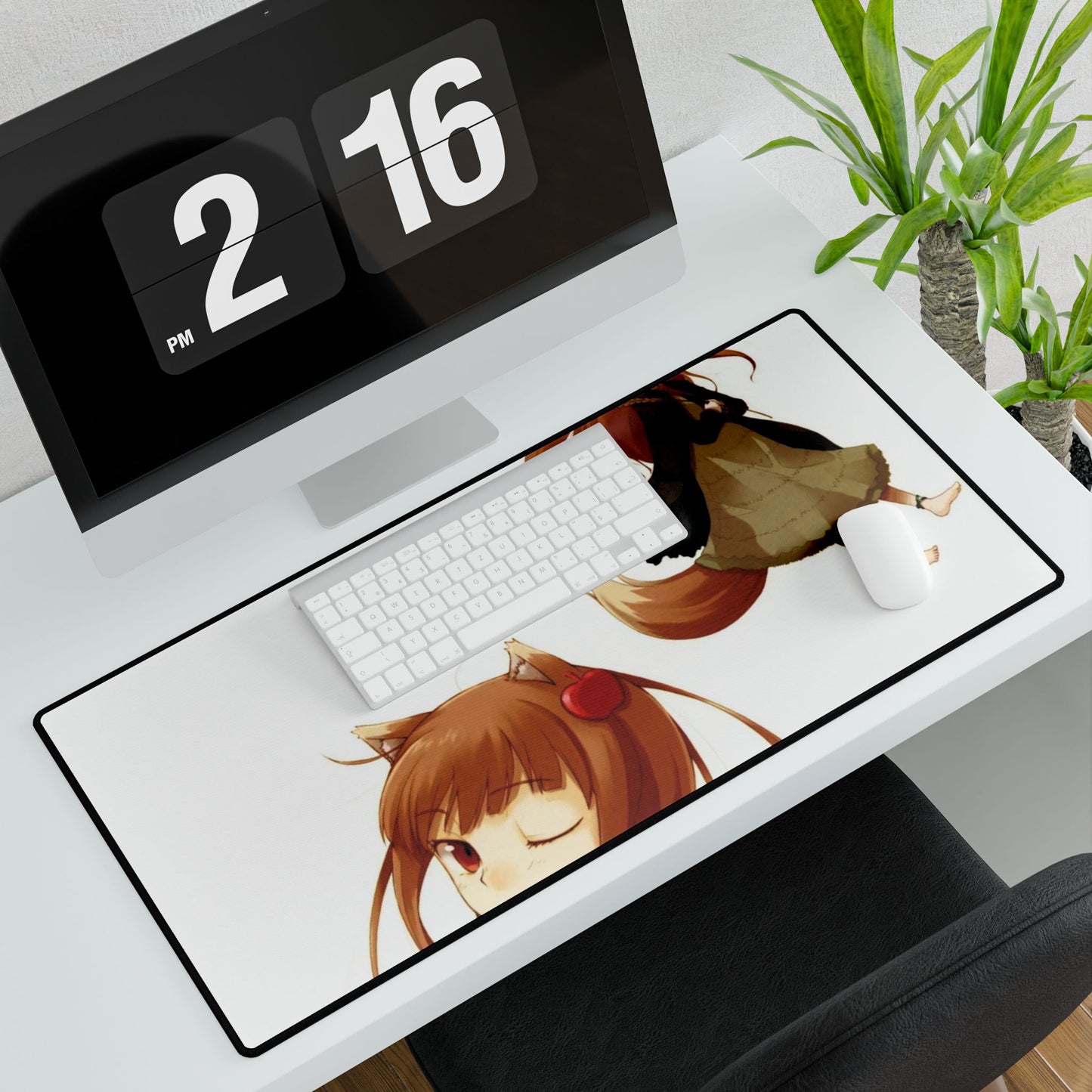 Anime Spice and Wolf Mouse Pad