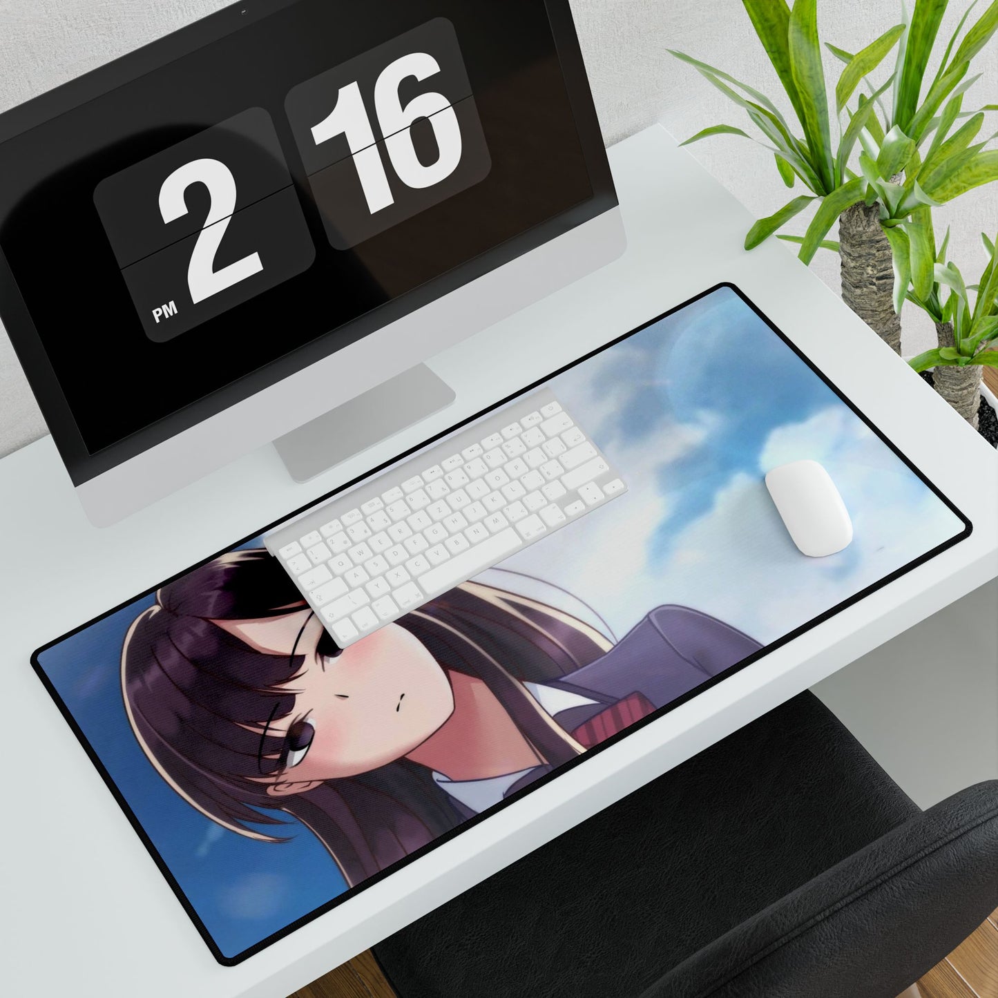 Anime Komi Can't Communicate Mouse Pad